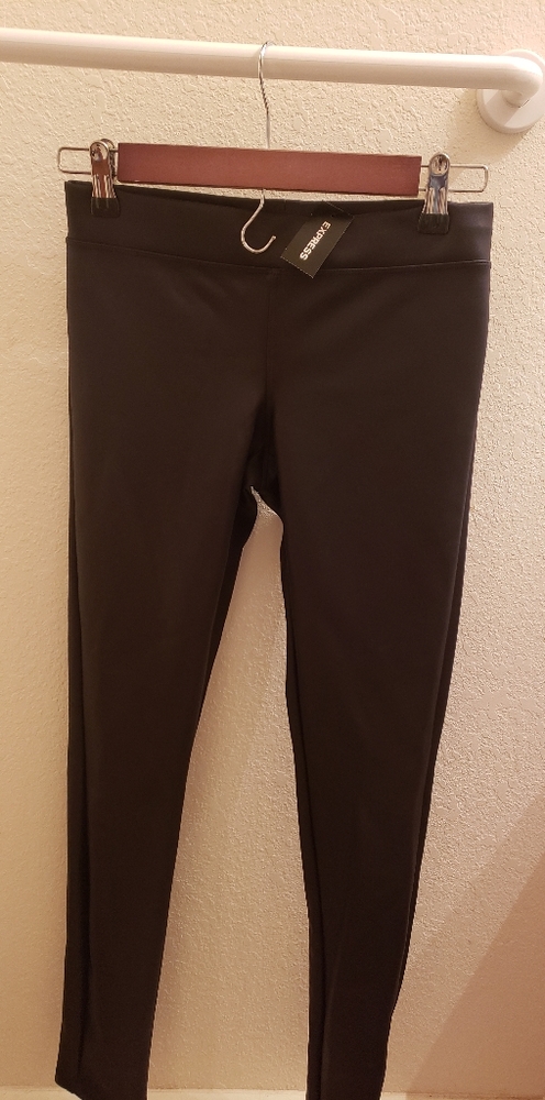 Express faux Leather Leggings